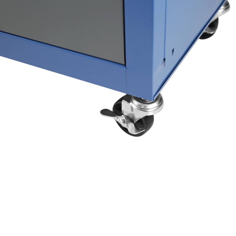 8-Drawer Rolling Tool Chest with Wheels, Large Mobile Steel Tool Storage Organizer with Lock&Liner