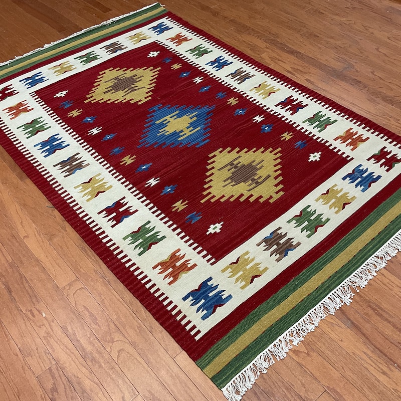 HERAT ORIENTAL Handmade Flat-weave Wool Kilim Collection