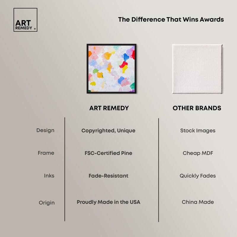 Colorfield Patches I Canvas by Art Remedy