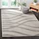 SAFAVIEH Adirondack Lelia Modern Abstract Distressed Rug - 11' x 15' - Cream/Grey