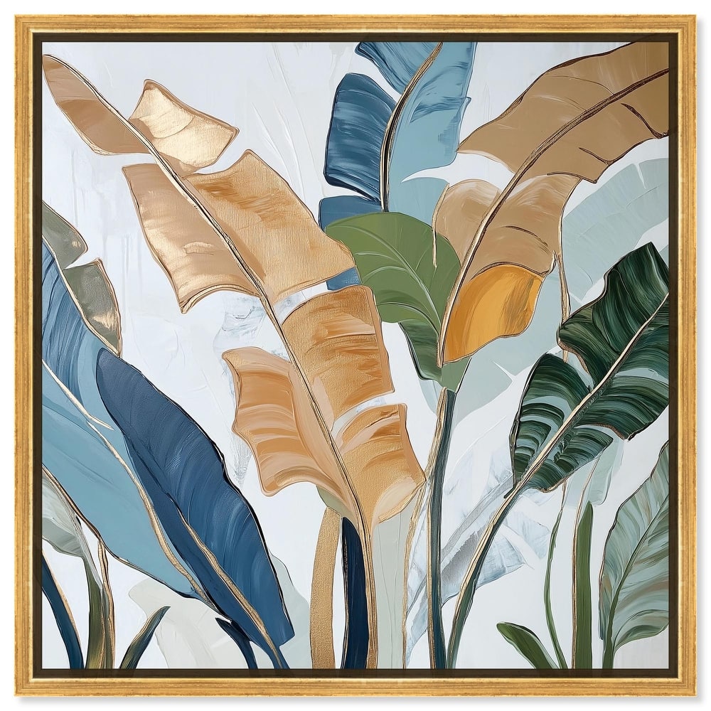 Paradise Fronds I Canvas by Art Remedy