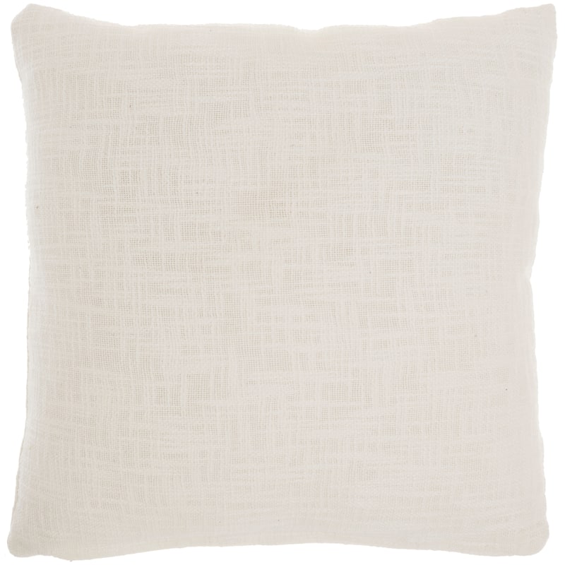 Mina Victory Life Styles Modern Textured XOXO Throw Pillow , (18" x 18")