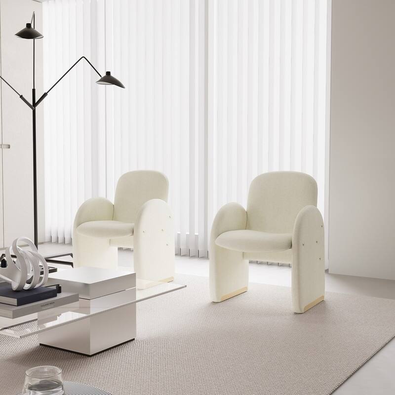 Velvet Accent Chair, Modern Living Room Chair for Bedroom, Dining Room