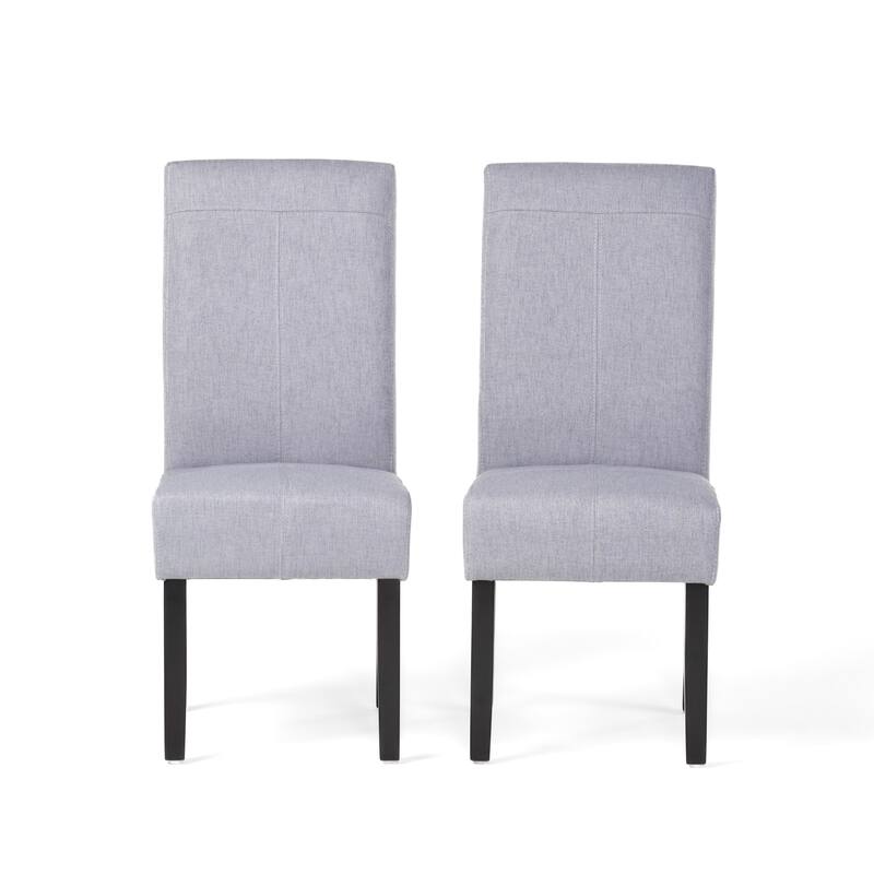 Pertica Fabric Dining Chairs (Set of 2) by Christopher Knight Home - 17.75" L x 25.50" W x 39.75" H