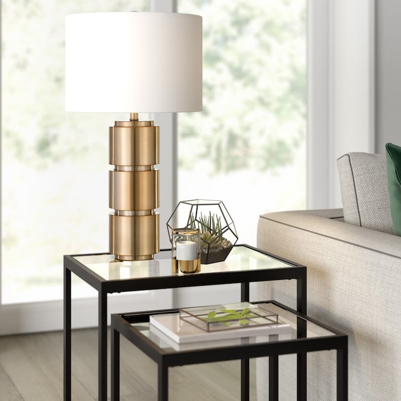 Campbell Brass Table Lamp - Brass