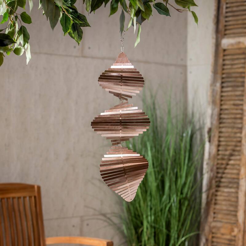 20" Copper Stainless Steel Illusion Spinner