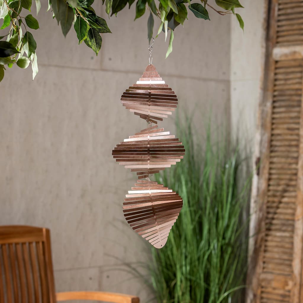 20" Copper Stainless Steel Illusion Spinner