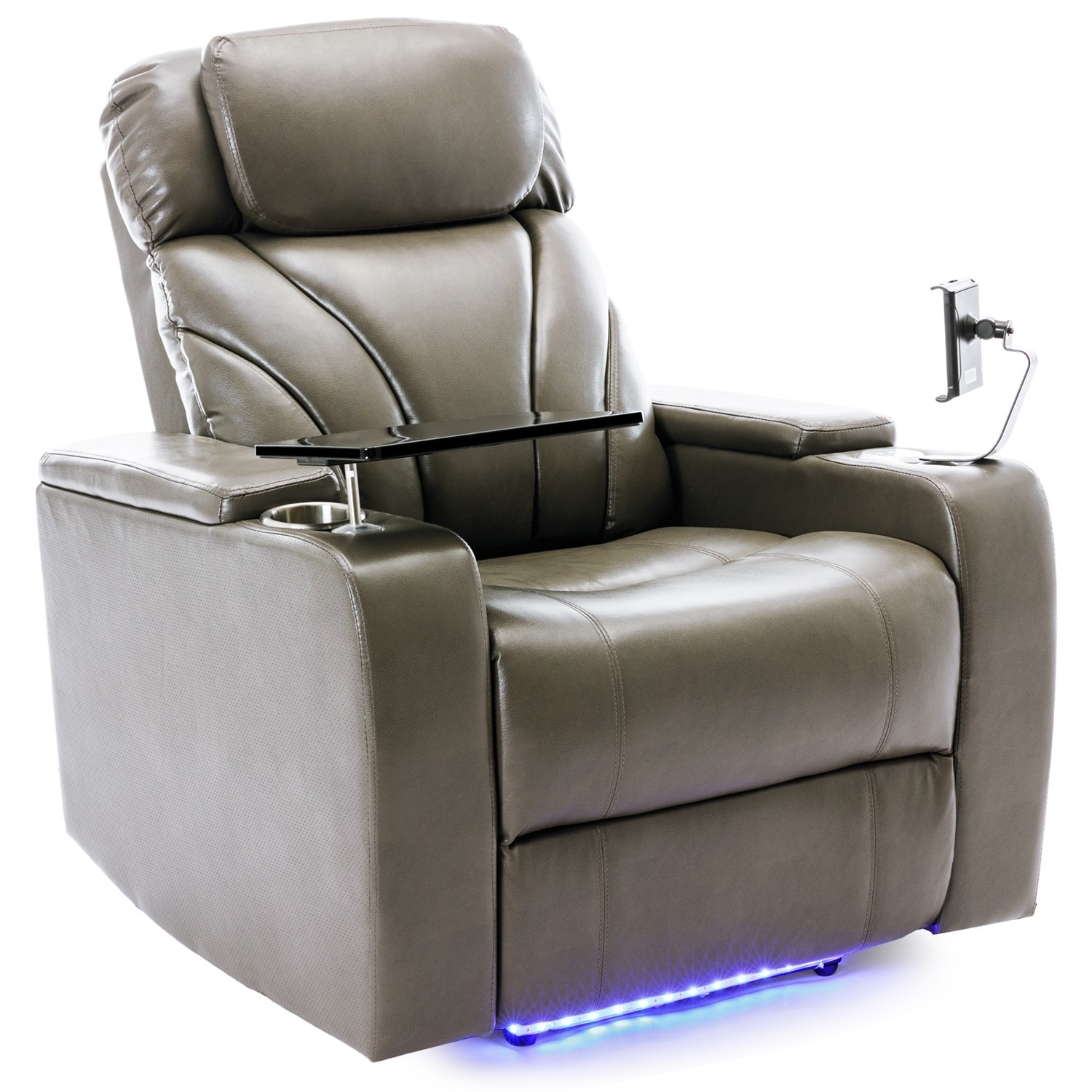Merax Power Motion Recliner with USB Charging Port and Hidden Arm