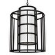 preview thumbnail 1 of 8, Brian Patrick Flynn for Crystorama Hulton 6 Light Matte Black Chandelier - 21'' W x 28'' H 21'' W x 28'' H