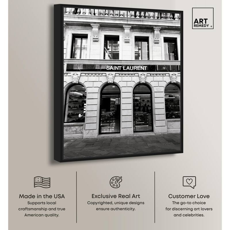 Glam Store front II Canvas by Art Remedy