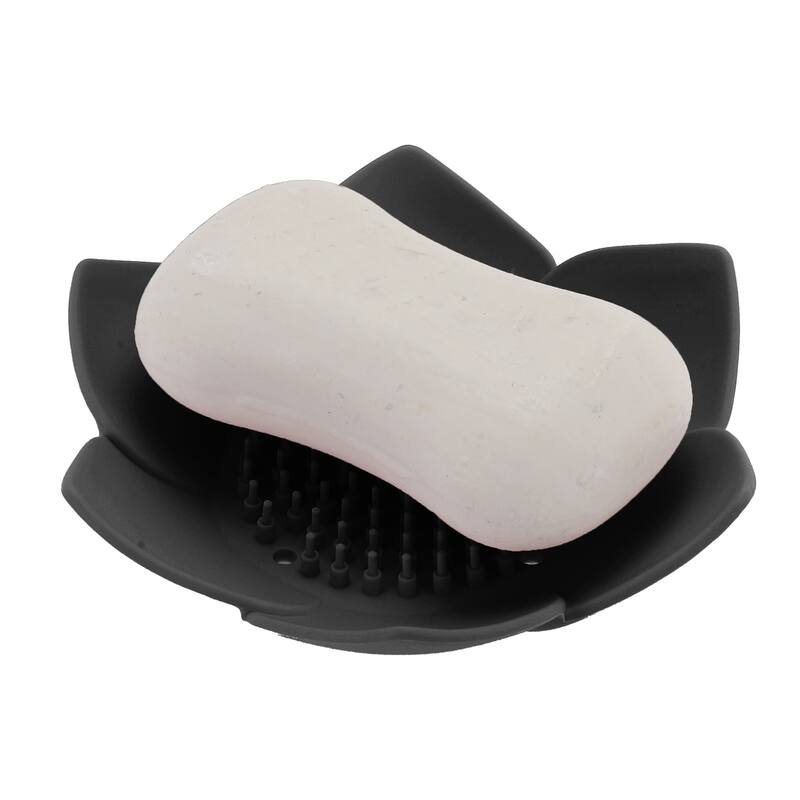 Waterproof Flower Soap Holder for Bathroom 5.31"x5.12"x1.38" 1 Pc
