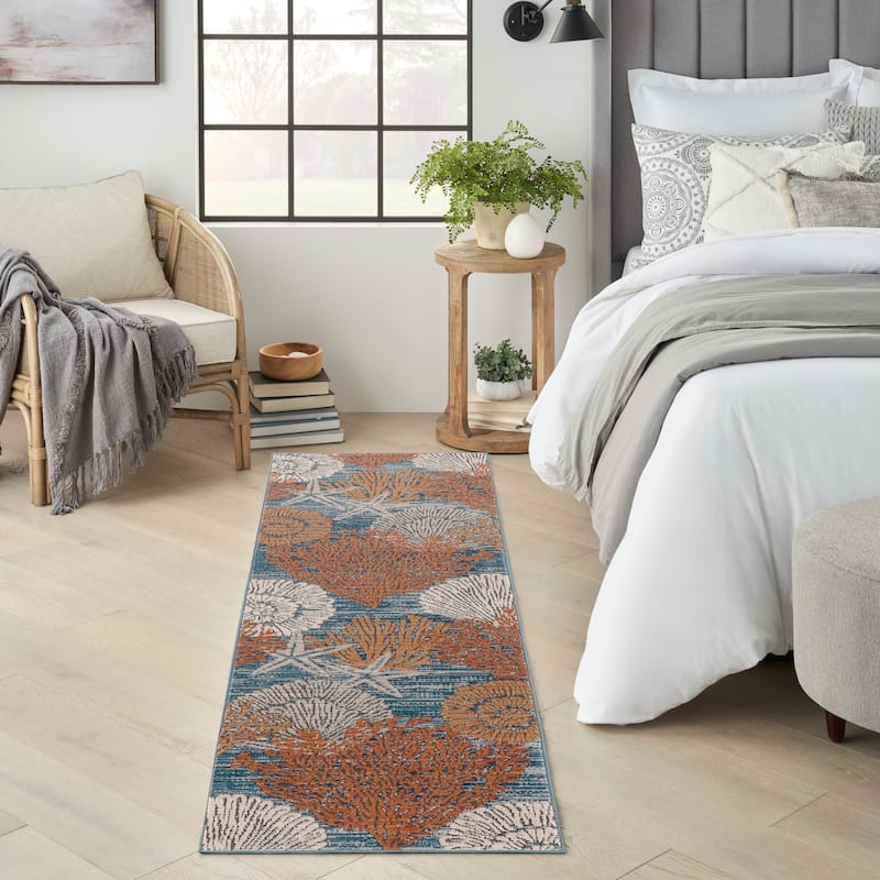 Nourison Seaside Indoor only Nature Area Rug
