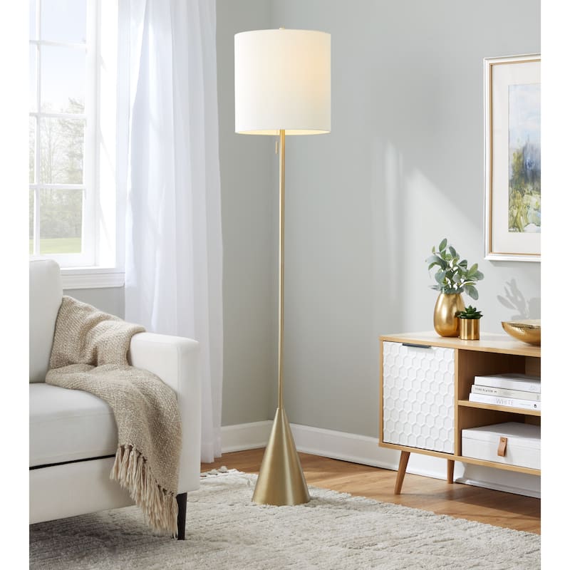 Porch & Den Connie 64" Metal Floor Lamp