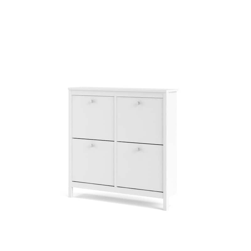 Porch & Den Madrid 4-Drawer Shoe Cabinet