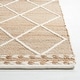 preview thumbnail 7 of 11, SAFAVIEH Handmade Natural Fiber Dorlinde Boho Farmhouse Trellis Jute Rug