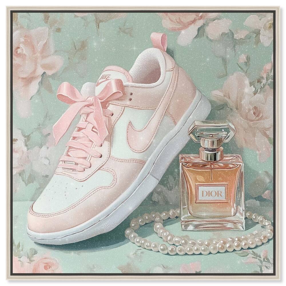 Petite and Cute Sneaker Canvas by Art Remedy