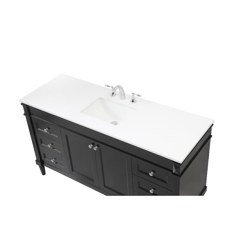 Clarity 48 - 60 Inch Single Bathroom Vanity