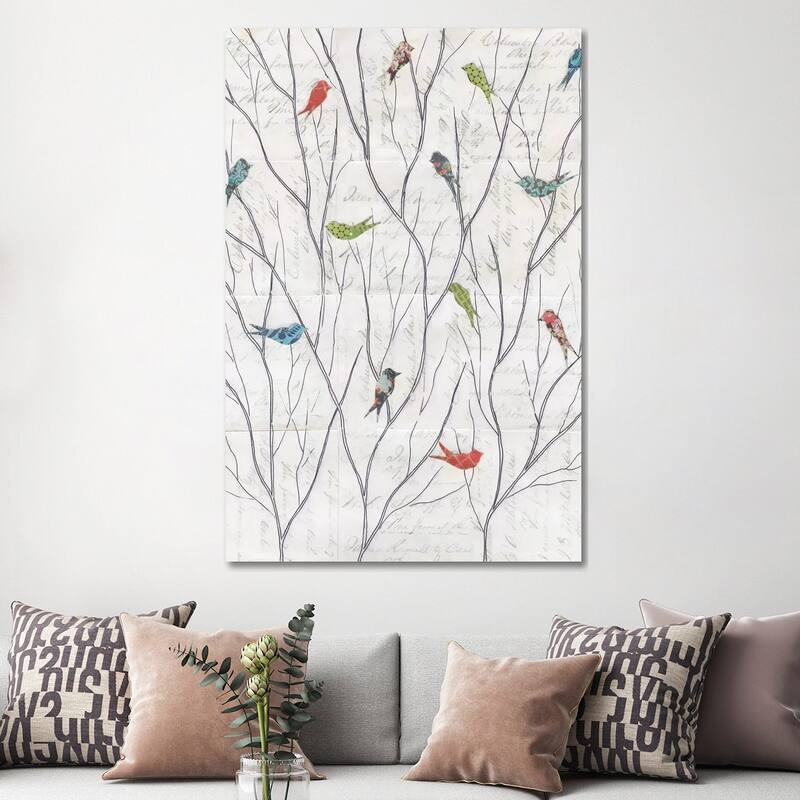 iCanvas "Summer Birds Background I" by Courtney Prahl Canvas Print