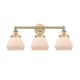 Option Brushed Brass / Matte White