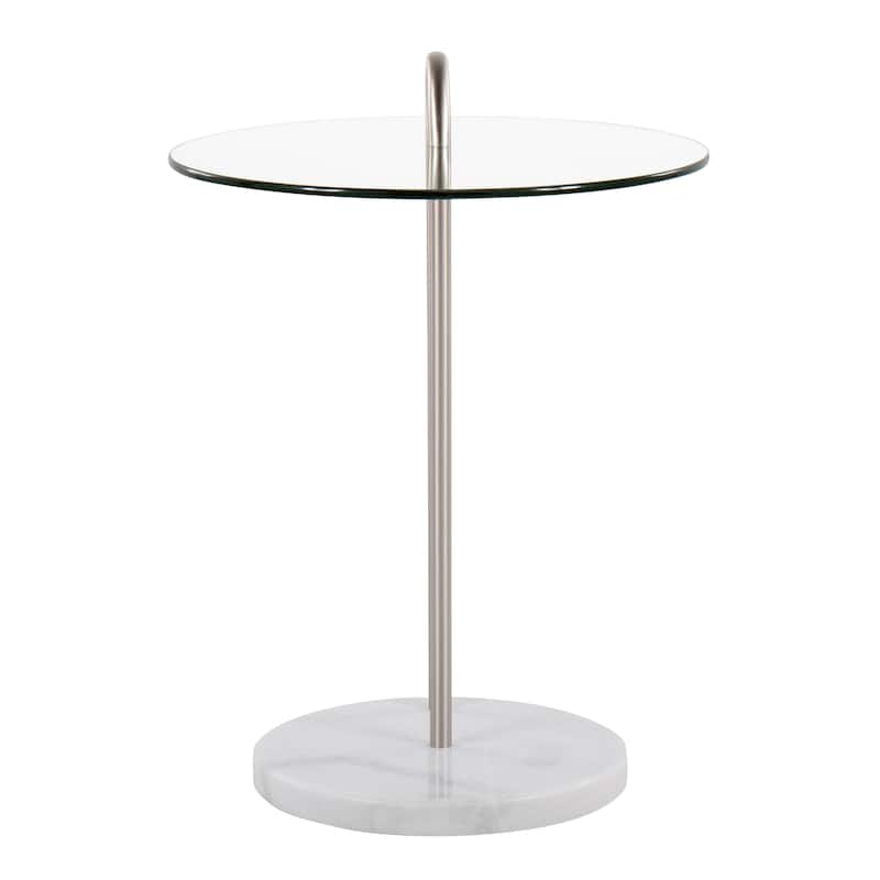 Silver Orchid Battista Side Table