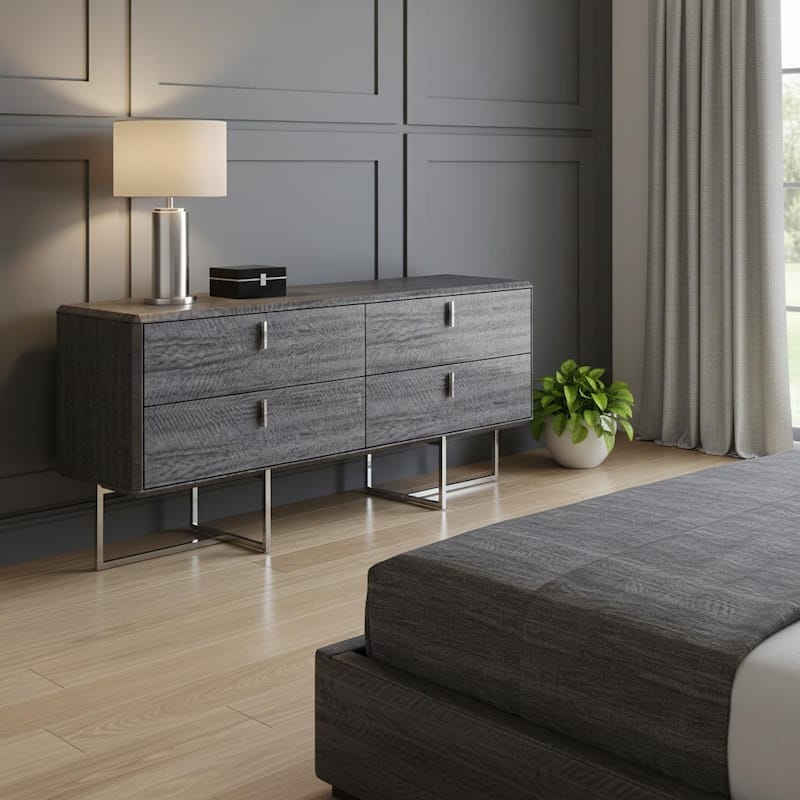 70 inch dresser 70 Inch Dresser for Bedroom, TV Stand for 65, 75, 80 Inch TV, 13 Fabri