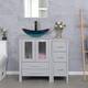 Option Glass blue boat sink