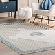 preview thumbnail 8 of 16, Nuloom Cecelia Polar Bear Kids Fringe Area Rug