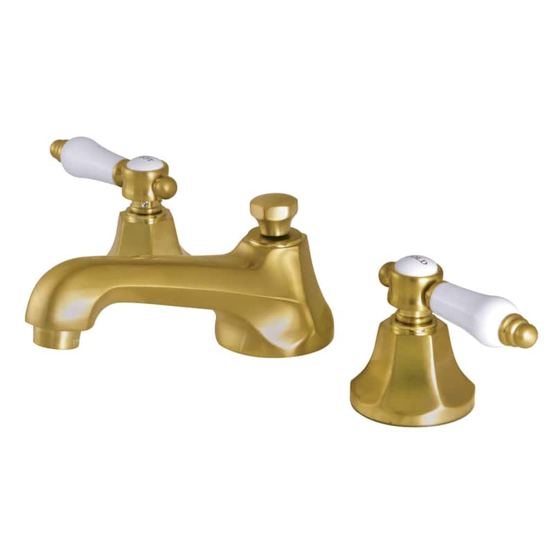 Bel-Air 8 in. Widespread Bathroom Faucet - Brushed Brass