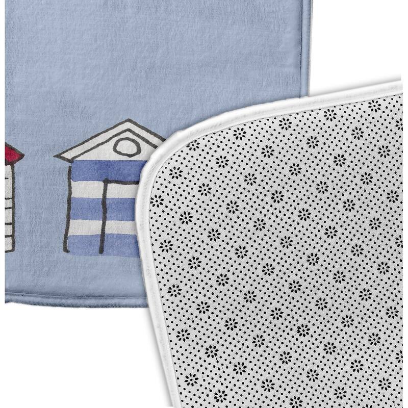 Beach Huts Bath Mat