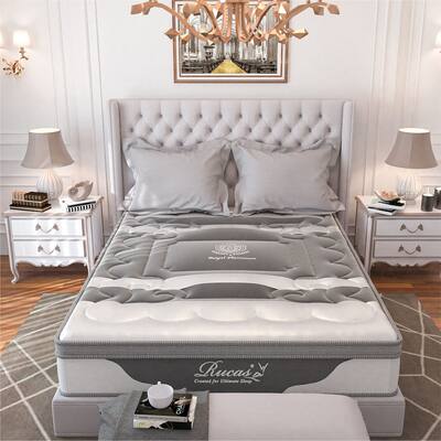 12" Queen / King Memory Foam Innerspring Hybrid Mattress in a Box , Plush