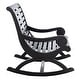 preview thumbnail 12 of 24, SAFAVIEH Outdoor Living Sonora Rocking Chair - 25"W x 36"D x 37"H