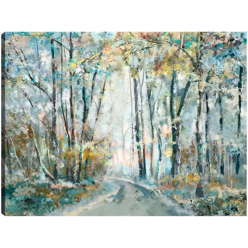 Kaleidoscope Trees VI By Studio Arts Canvas Art Print