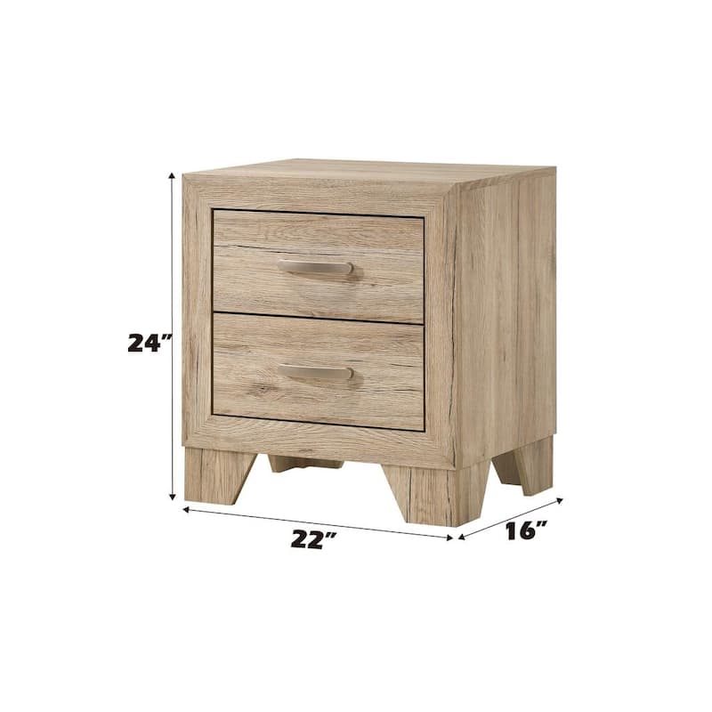 ACME Miquell Nightstand in Natural