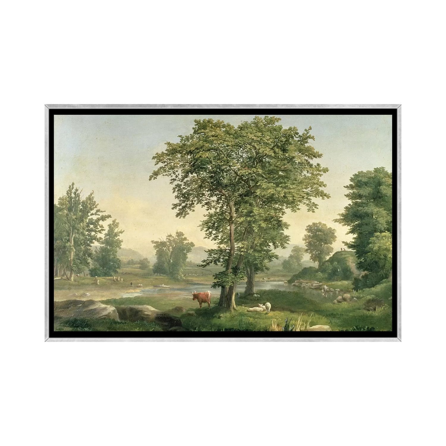 iCanvas "Landscape, 1846 " by George Inness Sr. Framed