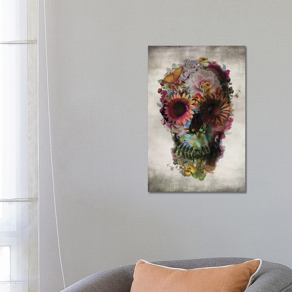 iCanvas "Skull No. 2" by Ali Gulec Canvas Print