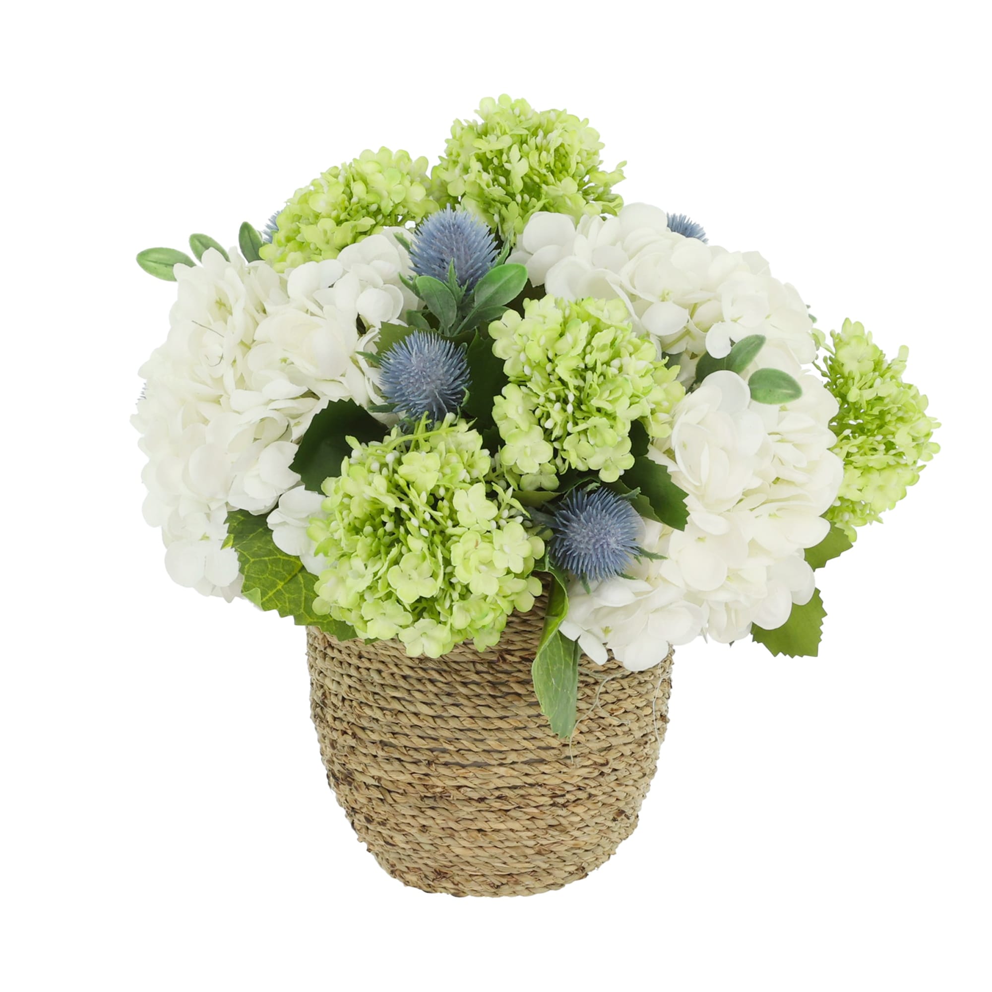 Hydrangea and Viburnum Arrangement
