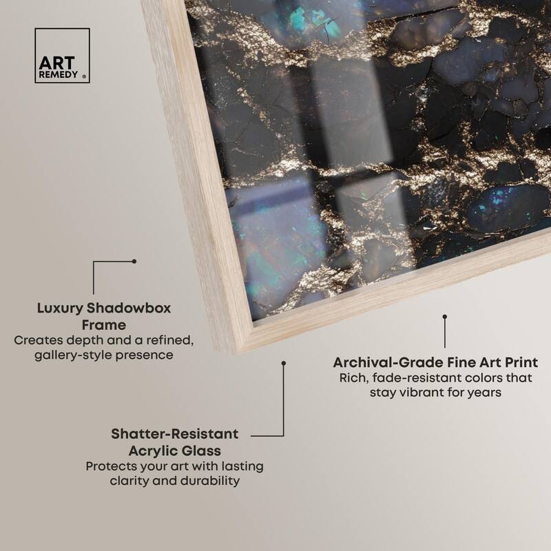 Astral Firelight Shadowbox by Art Remedy