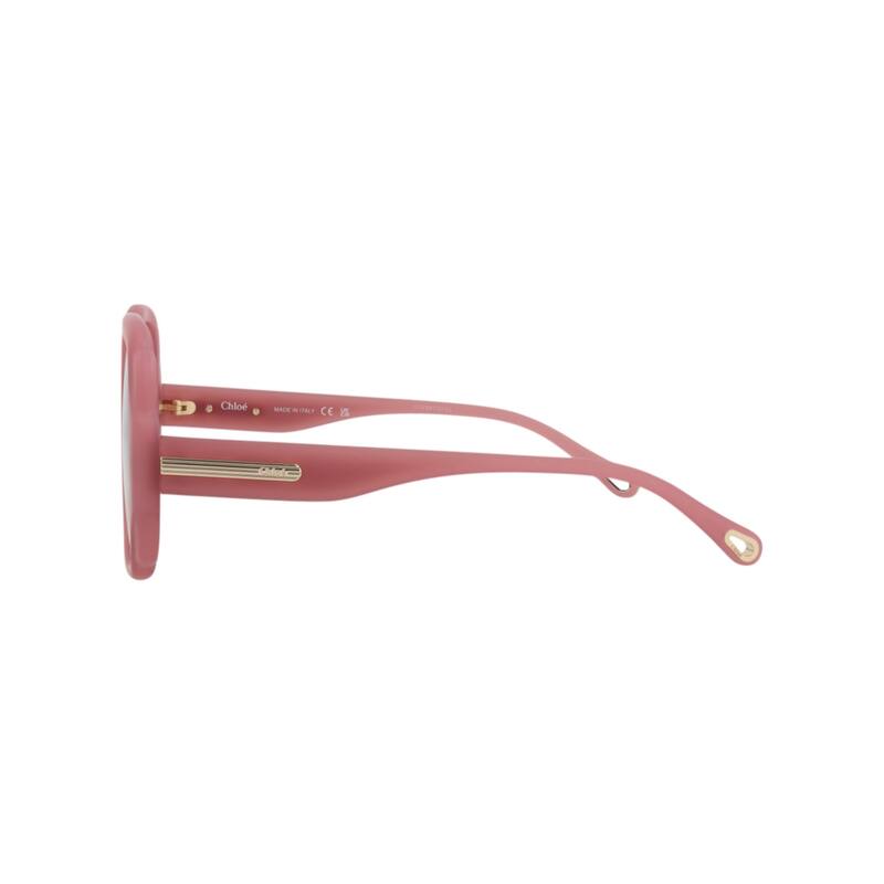 Chloé Round-Frame Recycled Injection Sunglasses