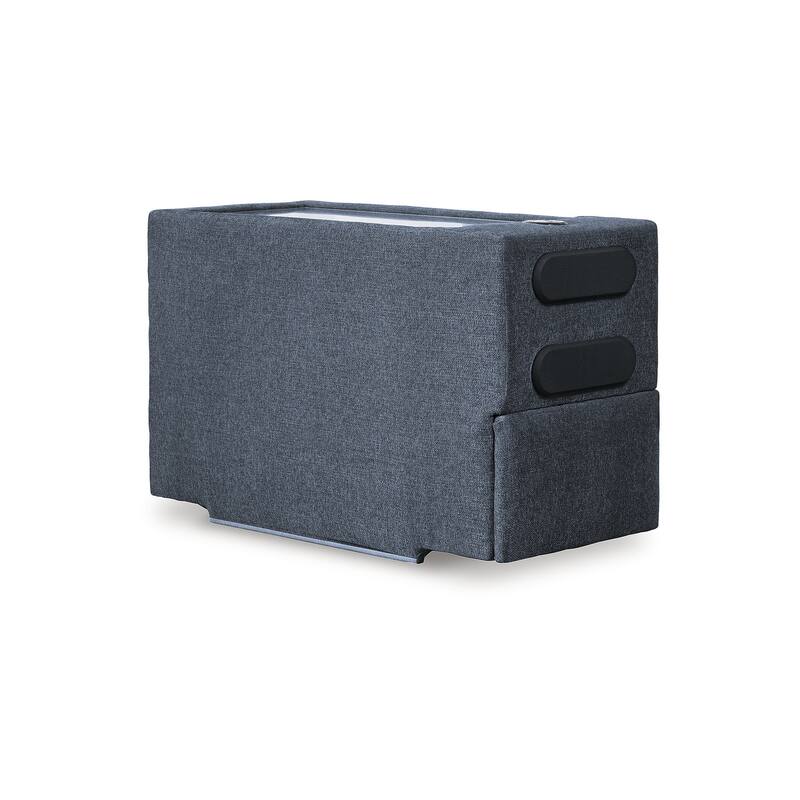 Signature Design by Ashley Modmax 4-Piece Sectional with Audio Console - 125"W x 37"D x 36"H