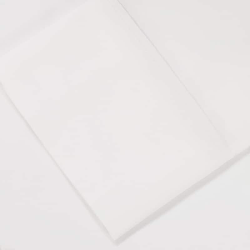 Superior 300TC Flynn Solid Cotton Percale Pillowcase - (Set of 2)