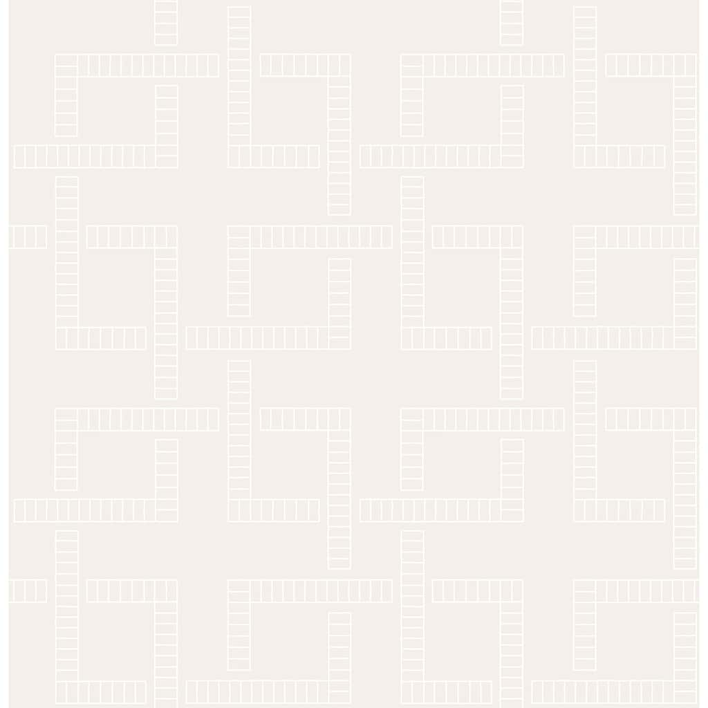 A-Street Prints Theory Pearl Geometric Wallpaper