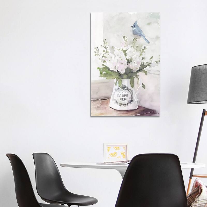 iCanvas "Parisian Pot III" by Stellar Design Studio Canvas Print - 40x26x1.5
