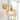 12" 1-Light Modern Brass Swing Arm Amber Ribbed Glass Wall Light Wall Sconce for Bathroom Bedroom