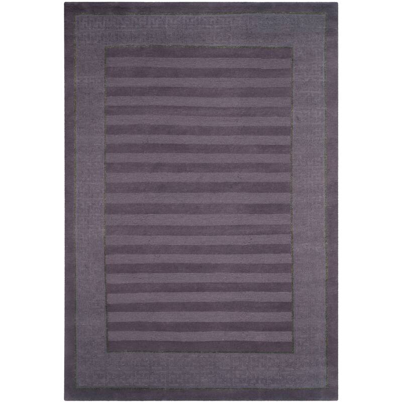 SAFAVIEH Couture Hand-knotted Nepalese Vilna Wool Rug - 6' x 9' - Purple - Rectangle