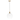 Amaris 12.5-Inch 1-Light Clear Glass Pendant