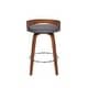 preview thumbnail 11 of 10, Carson Carrington Solavagen Mid-Century Modern Swivel Counter or Bar Stool