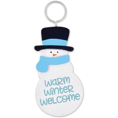 Snowman ornament -Set of 2