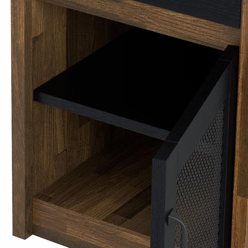 DH BASIC Urban 63-inch Multi-storage L-shape Desk by Denhour