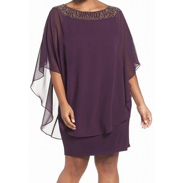 Xscape Purple Dress