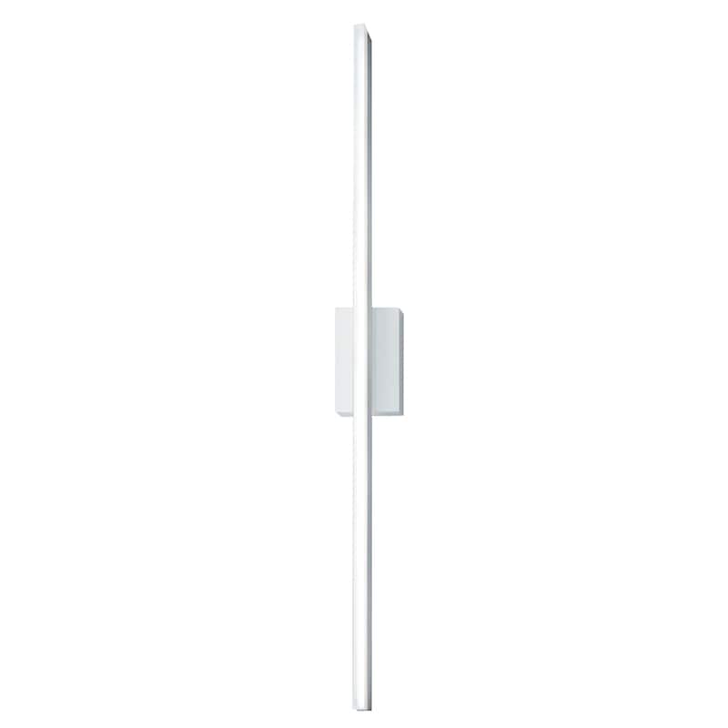 Ava Integrated LED Sconce - 60 inch Tall - Gloss White